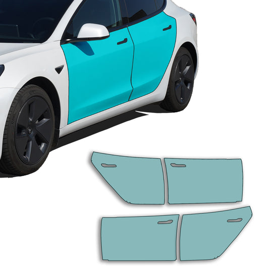Model 3 lakbeschermingsfolie PPF voor deuren