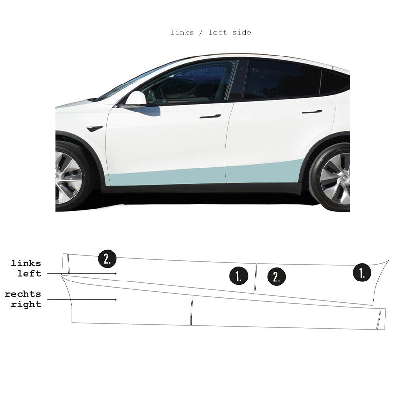 Sidekit large (sideskirts)