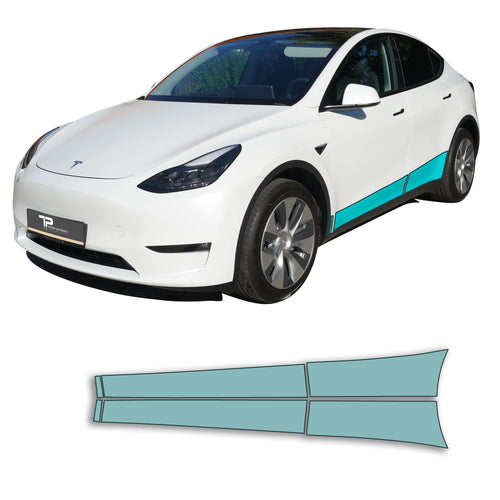 Model Y Sidekit large – Lakbeschermingsfolie PPF voor het onderste deel van de deur