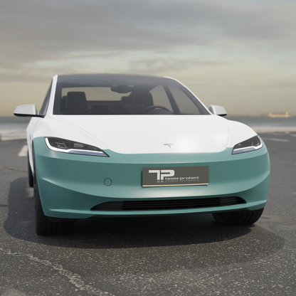 Model 3 “Highland” Lakbeschermingsfolie PPF voor de voorbumper