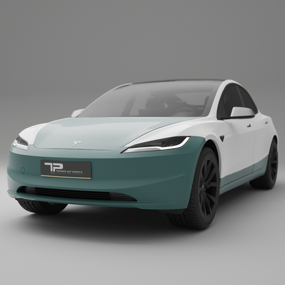 Model 3 “Highland” Ultimate Kit – Grote PPF-kit voor alle blootgestelde delen