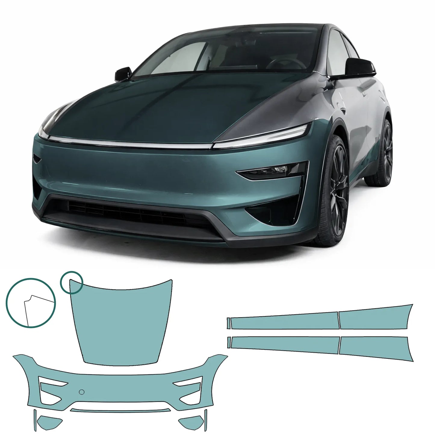 Model Y "Juniper" Performance Ultimate Kit – Grote set lakbeschermingsfolie (PPF)