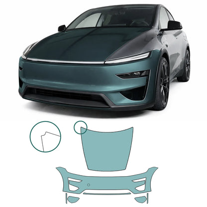 Model Y "Juniper" Performance Front Kit Regular – Lakbeschermingsfolieset (PPF) voor de voorkant van de auto