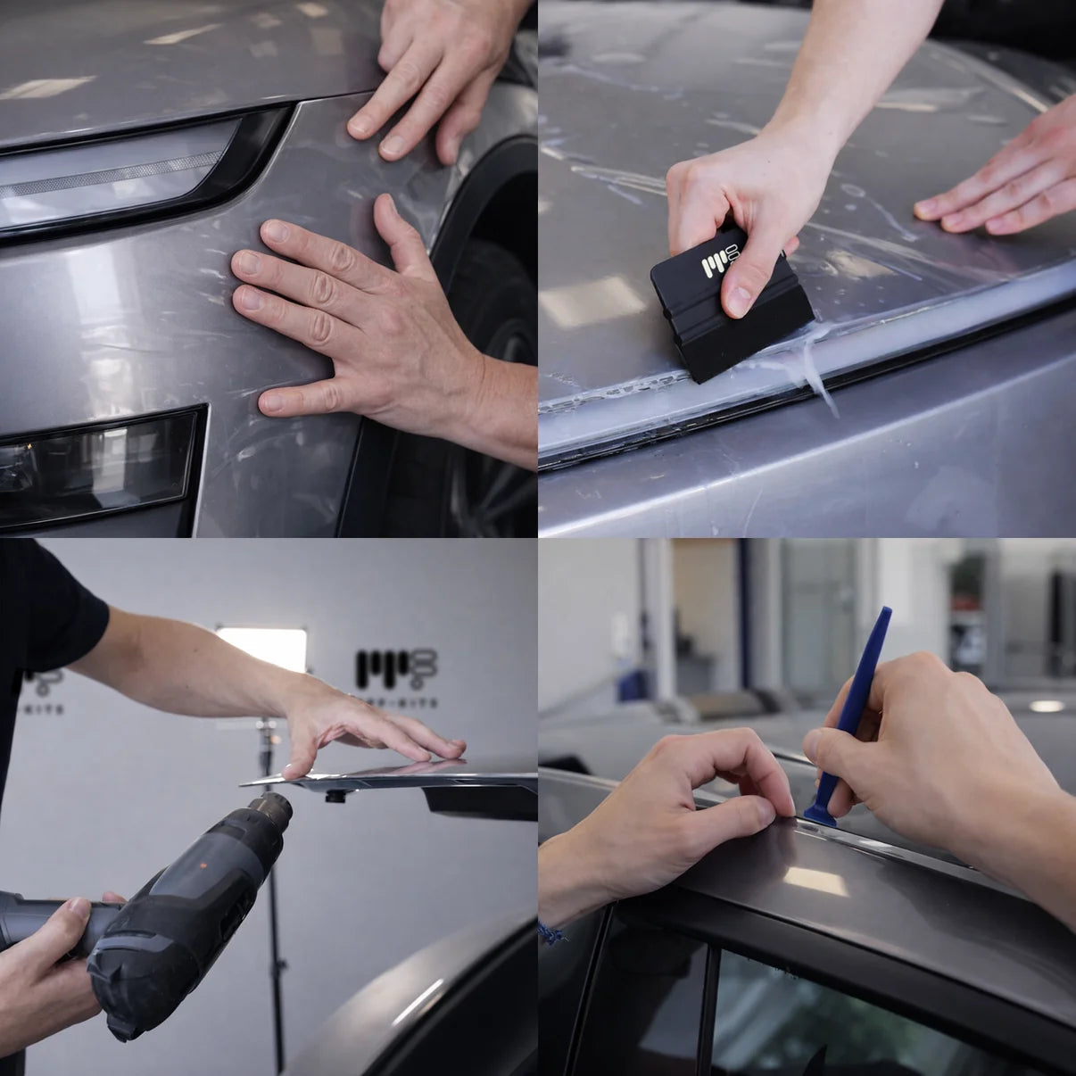 Model 3 Frontkit Regular – Lakbeschermingsfolieset PPF voor de voorkant van het voertuig