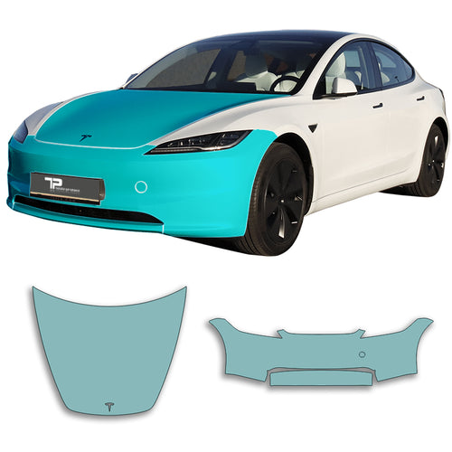 Model 3 “Highland” Frontkit Regular – Lakbeschermingsfolieset PPF voor de voorkant van het voertuig